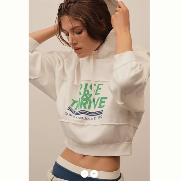 Anthropologie Daily Practice Relay Hooded Sweatshirt - Picture 4 of 4